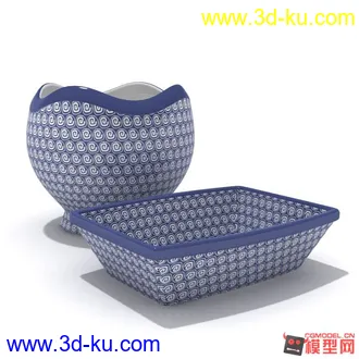 3D打印模型吃饭喝茶用品的图片