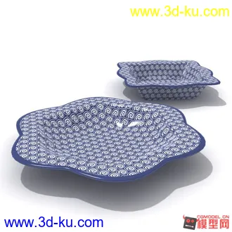 3D打印模型吃饭喝茶用品的图片