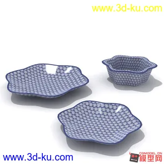 3D打印模型吃饭喝茶用品的图片