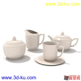 3D打印模型吃饭喝茶用品的图片