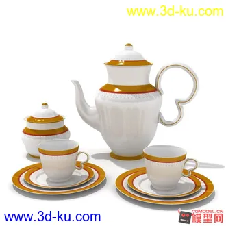 3D打印模型吃饭喝茶用品的图片