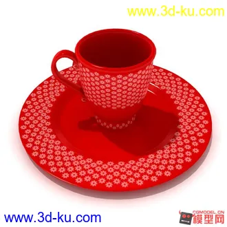 3D打印模型吃饭喝茶用品的图片