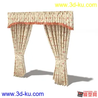 3D打印模型窗帘的图片