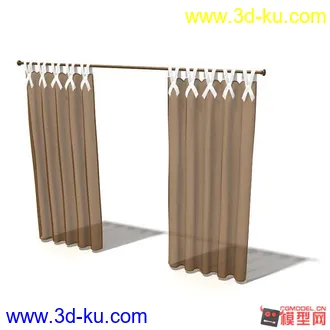 3D打印模型窗帘的图片