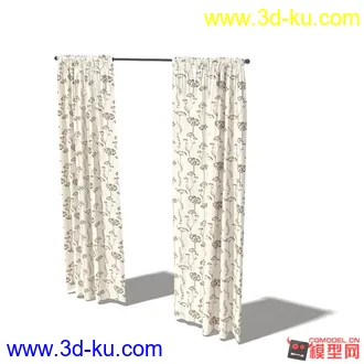 3D打印模型窗帘的图片