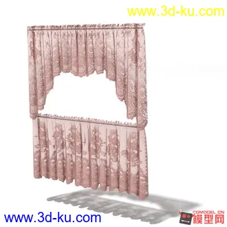 3D打印模型窗帘的图片