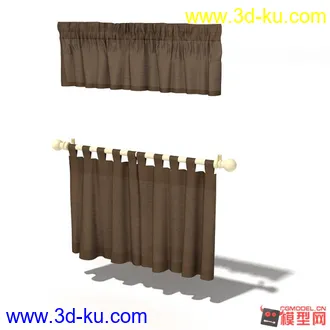 3D打印模型窗帘的图片