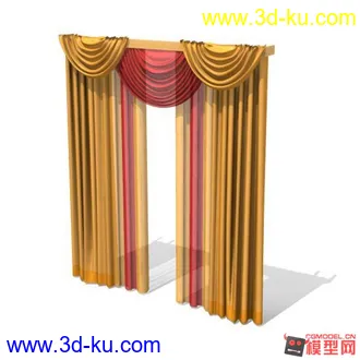 3D打印模型窗帘的图片