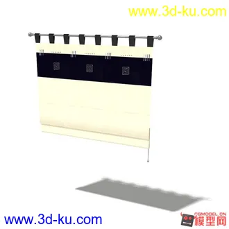 3D打印模型窗帘的图片