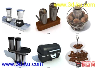 3D打印模型食品餐具的图片