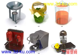 3D打印模型食品餐具的图片