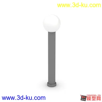 3D打印模型路灯的图片