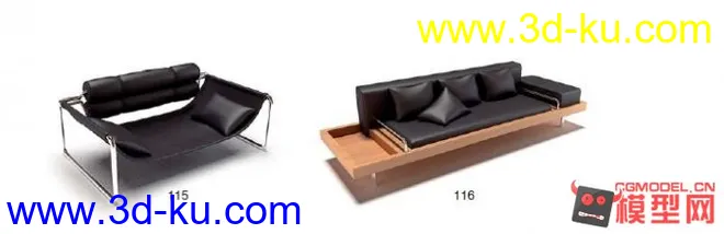 时尚沙发椅子模型的图片14