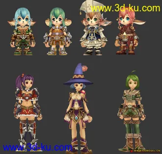 3D打印模型光明戰記_MM群_二部曲的图片