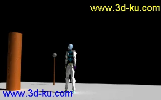 3D打印模型今天做的一个动作练习，感觉还不错，喜欢的拿去研究研究的图片