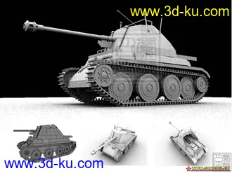 3D打印模型坦克的图片