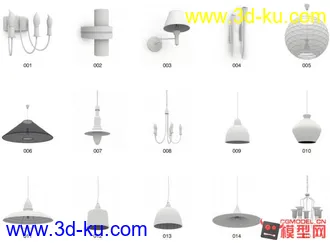 3D打印模型max灯具的图片