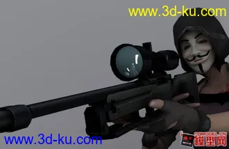 3D打印模型Sniper test的图片