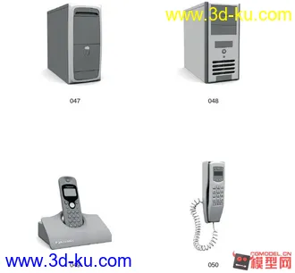 3D打印模型电脑+周边产品的图片