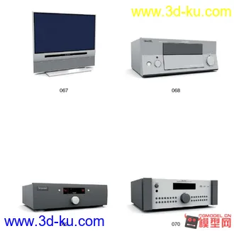 3D打印模型电脑+周边产品的图片