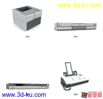 3D打印模型电脑+周边产品的图片