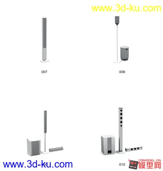 3D打印模型电脑+周边产品的图片