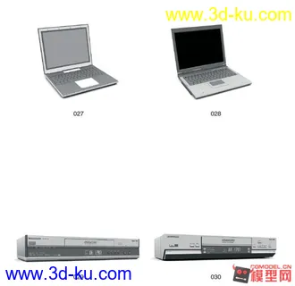 3D打印模型电脑+周边产品的图片