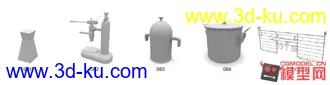 3D打印模型厨房用品的图片