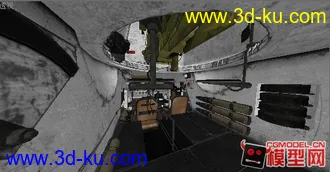 3D打印模型俄罗斯T-34 76坦克（带内部结构）的图片