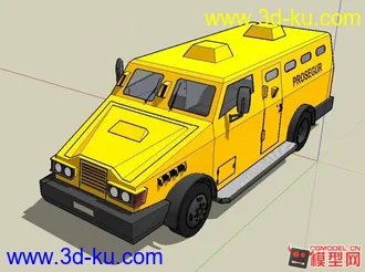 3D打印模型警用装甲车一辆的图片
