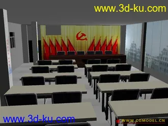 MAYA做的市内模型的图片