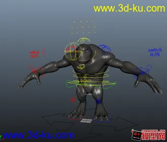 3D打印模型Tiny怪的图片