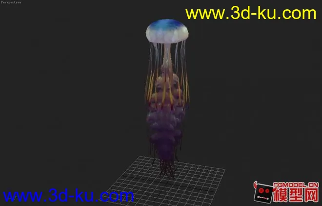水母模型下载的图片1