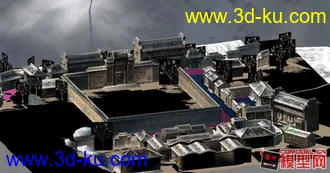 3D打印模型小李飞刀场景的图片