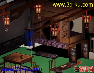 小李飞刀游戏场景模型下载的图片