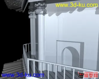 3D打印模型高精白塔放出的图片