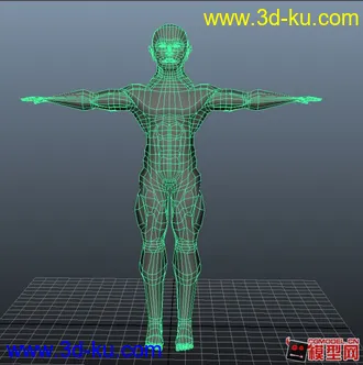 3D打印模型写实男人的图片