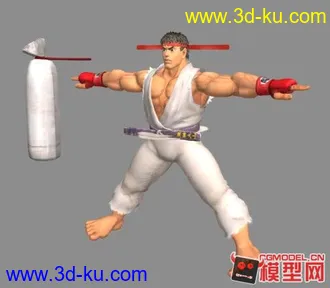 3D打印模型街霸的图片