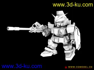 3D打印模型这就是……GUN…DAM……！？的图片
