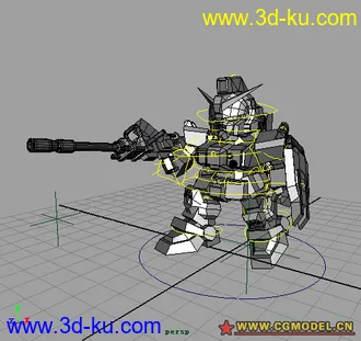 3D打印模型这就是……GUN…DAM……！？的图片