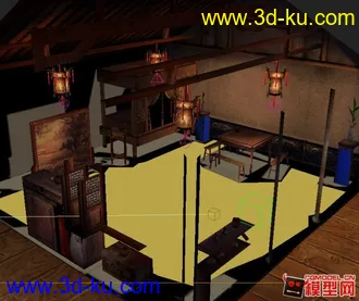 3D打印模型小李飞刀部分场景下载第二波的图片