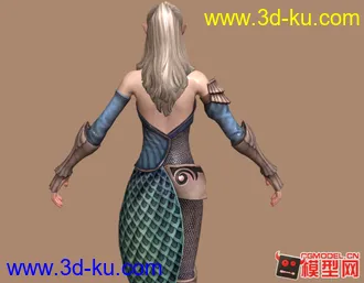 3D打印模型tera女孩的图片