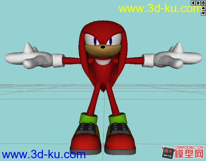 Knuckles - Sonic Generations模型的图片1