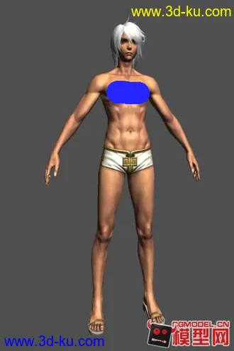 3D打印模型次时代男人体的图片