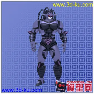 3D打印模型Ultimate Muscle Legends vs New Generation的图片