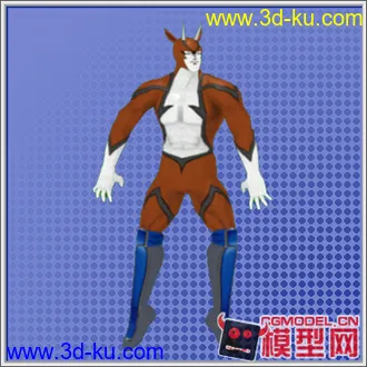 3D打印模型Ultimate Muscle Legends vs New Generation的图片
