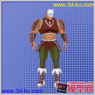 3D打印模型Ultimate Muscle Legends vs New Generation的图片