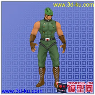 3D打印模型Ultimate Muscle Legends vs New Generation的图片