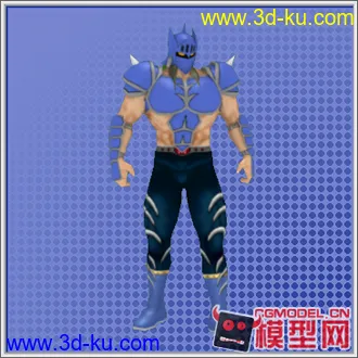 3D打印模型Ultimate Muscle Legends vs New Generation的图片