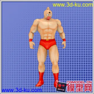 3D打印模型Ultimate Muscle Legends vs New Generation的图片